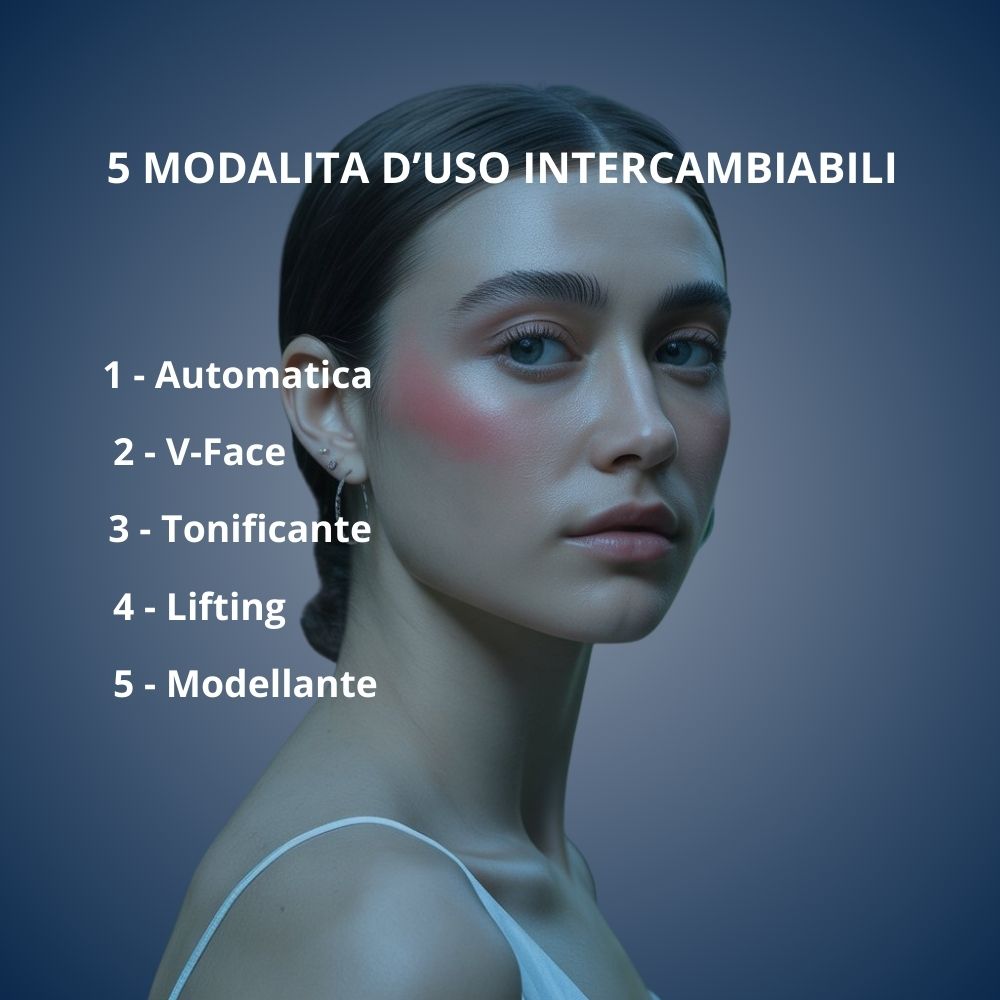 V-Tens™ – Massaggiatore Viso EMS per Rimodellamento Contorno