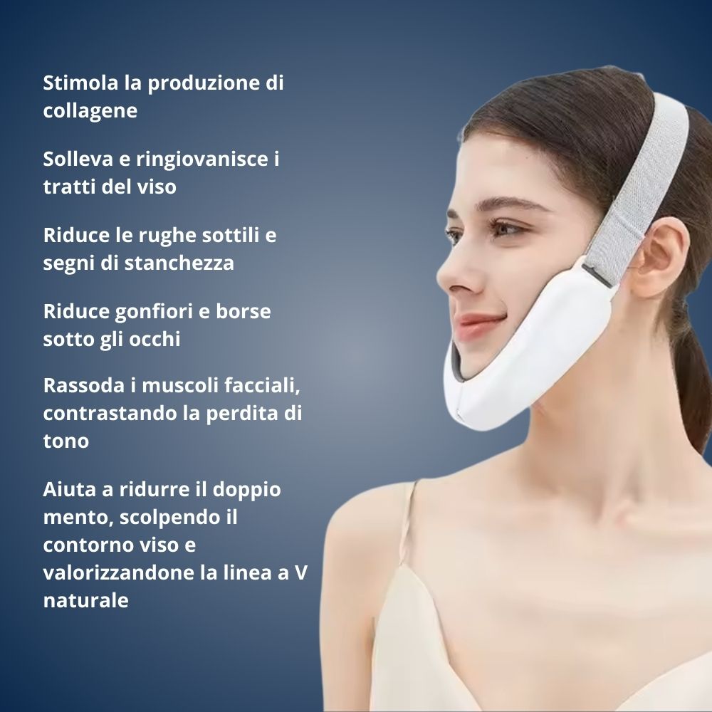 V-Tens™ – Massaggiatore Viso EMS per Rimodellamento Contorno